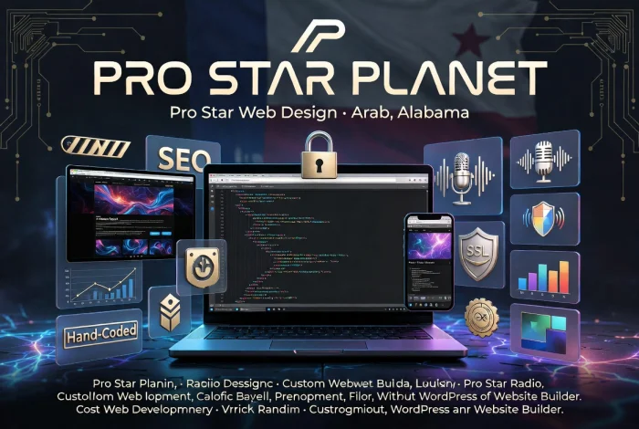 Pro Star Planet web design and hosting